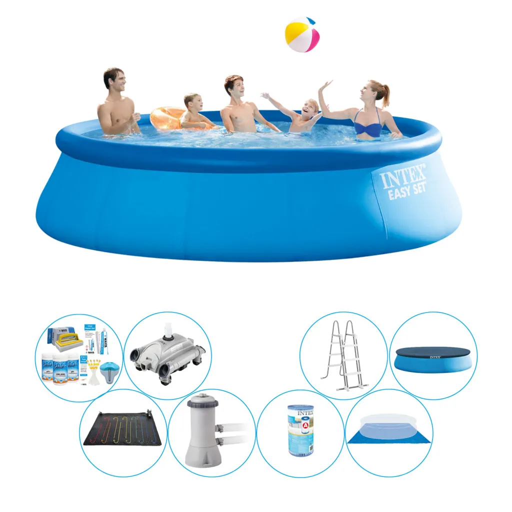 Pool Combi Deal - Intex Easy Set Rund 457x122 cm